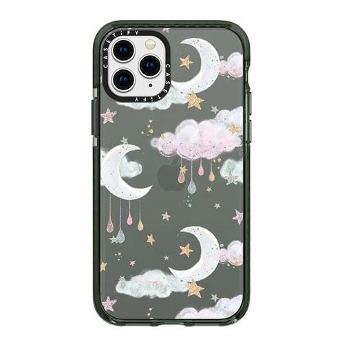 Moon Candy Cotton Impact Design Clouds Pattern Cute Aesthetic Case